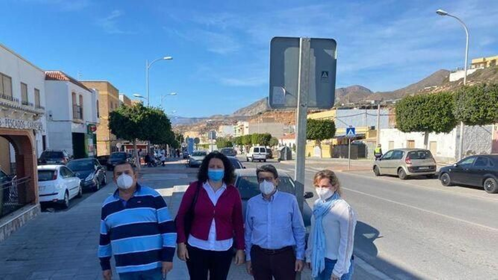 La alcaldesa y diputados nacionales del PP pedían en 2020 la reconversión de la vía.