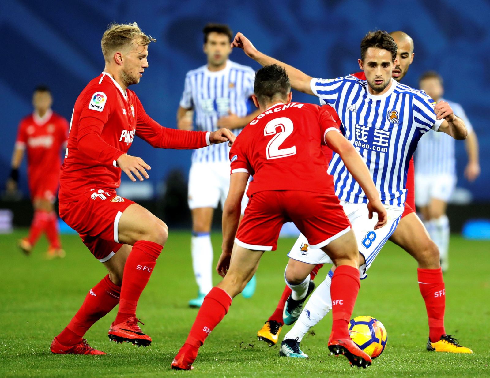 Las imágenes del Real Sociedad-Sevilla