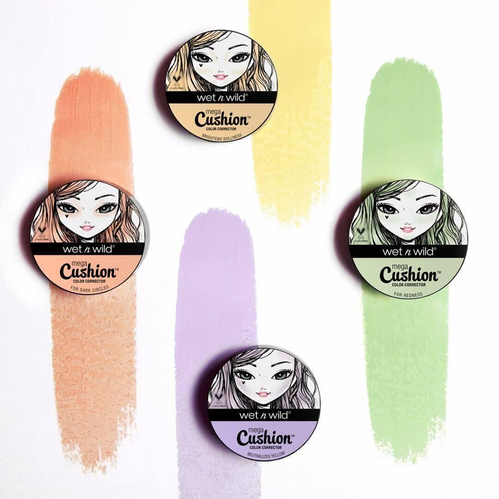 Los correctores MegaCushion de Wet N Wild