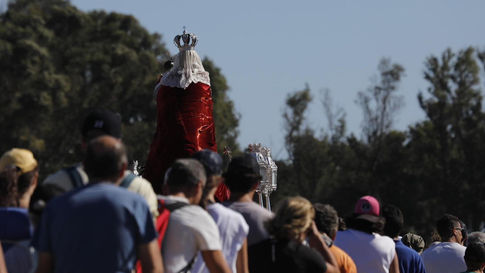Las fotos de la llegada de la Virgen de la Luz a Tarifa