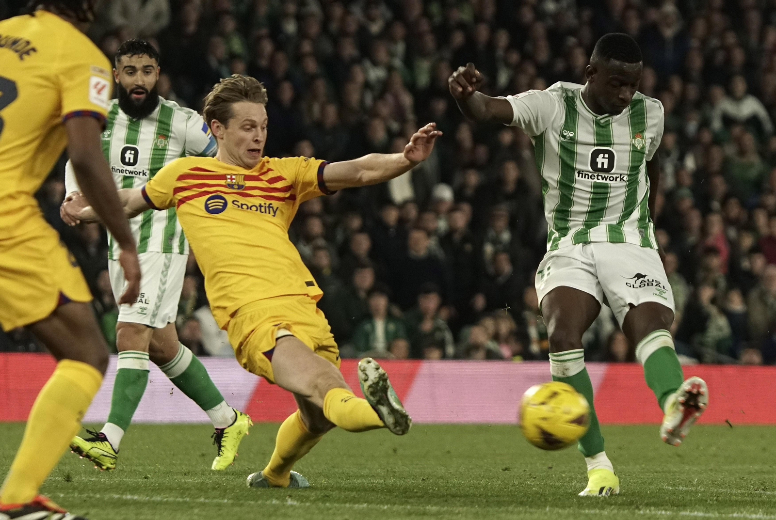 Las imágenes del Betis - Barcelona
