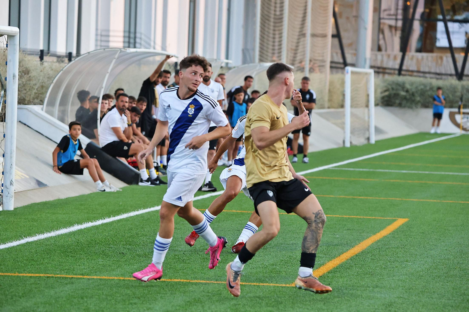 Las imágenes del CD Lamiya - Recreativo de Huelva
