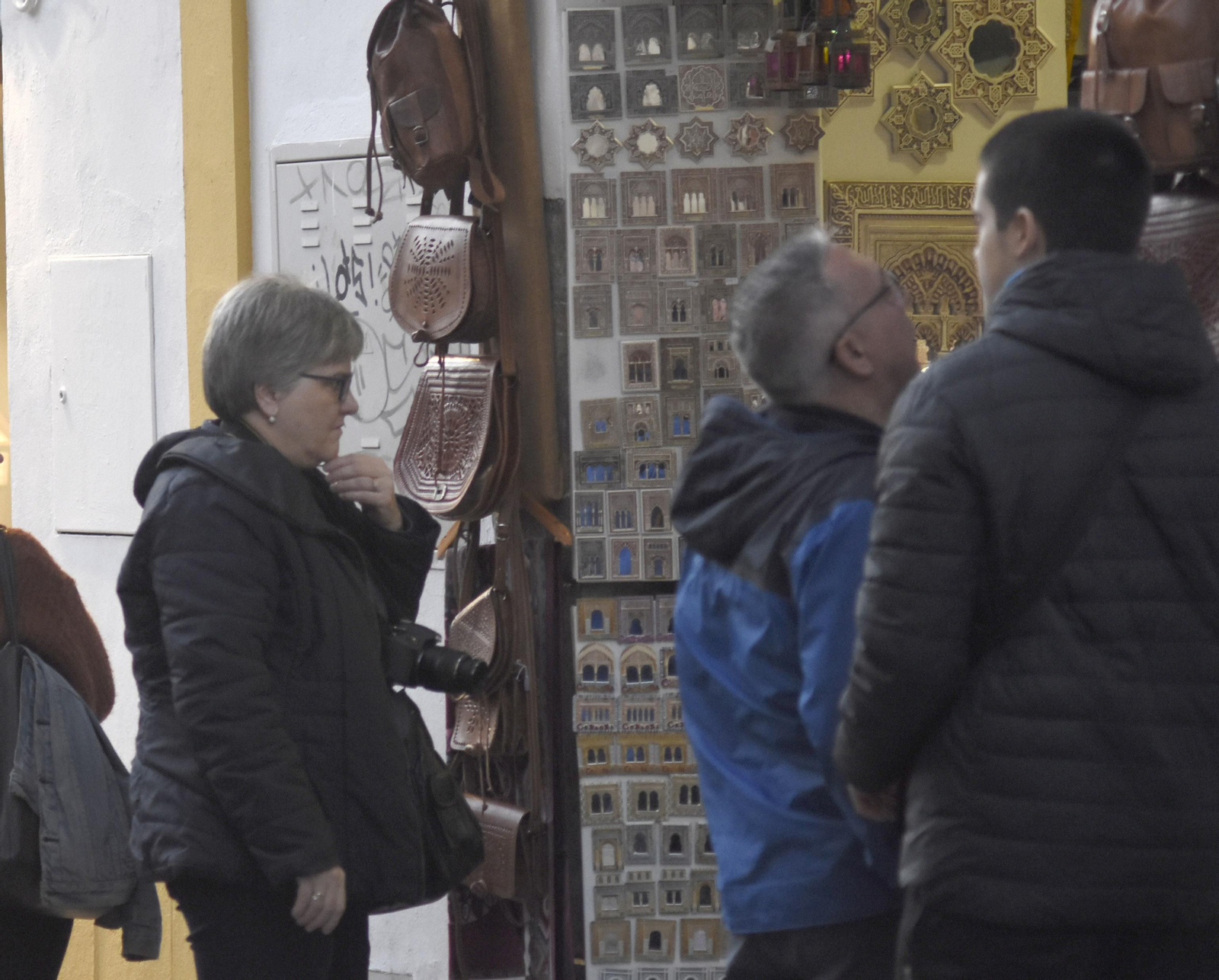 Turistas en el Casco Histórico de Córdoba.