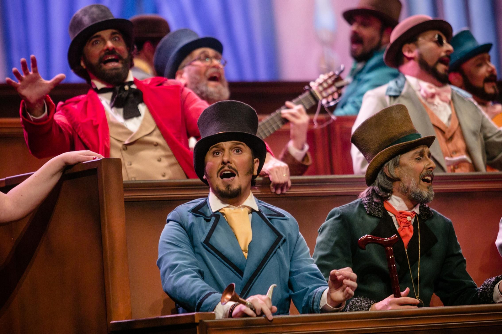 La comparsa "El jurado"