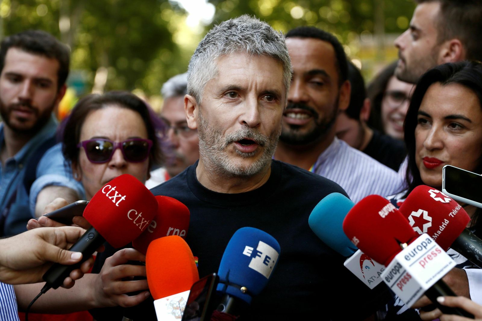 Manifestación del Orgullo LGTBI en Madrid.