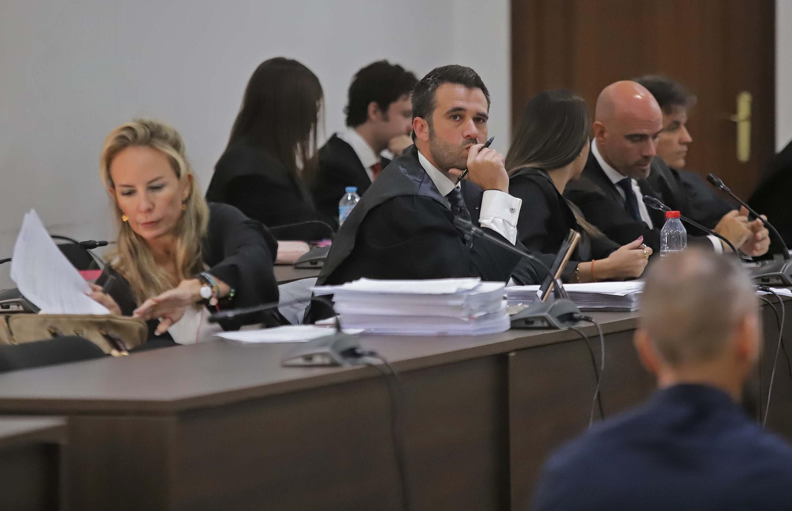 Fotos de la primera sesión del juicio por el naufragio del Rúa Mar en Algeciras