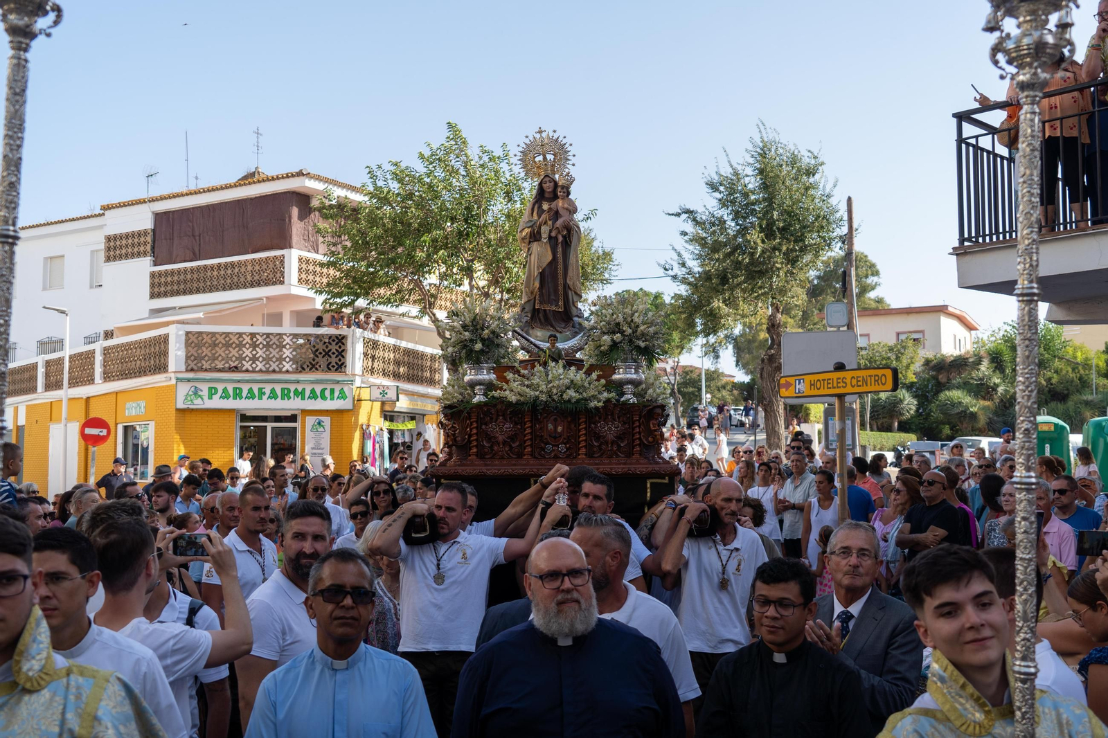 Imágenes de la Solemne Procesión marítima de la Virgen del Carmen en Punta Umbría