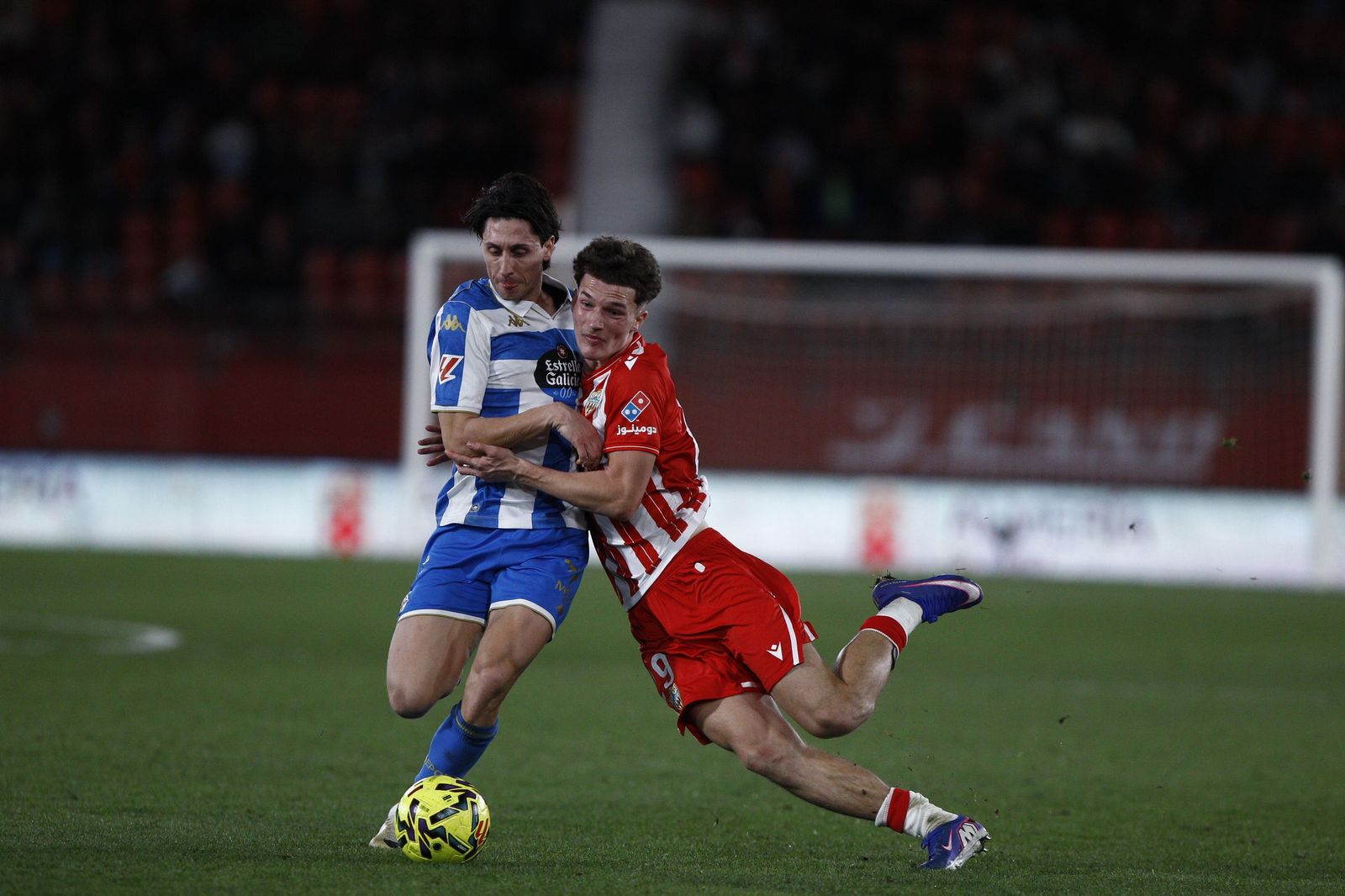 Las fotos del partido U.D. Almería - Deportivo de La Coruña