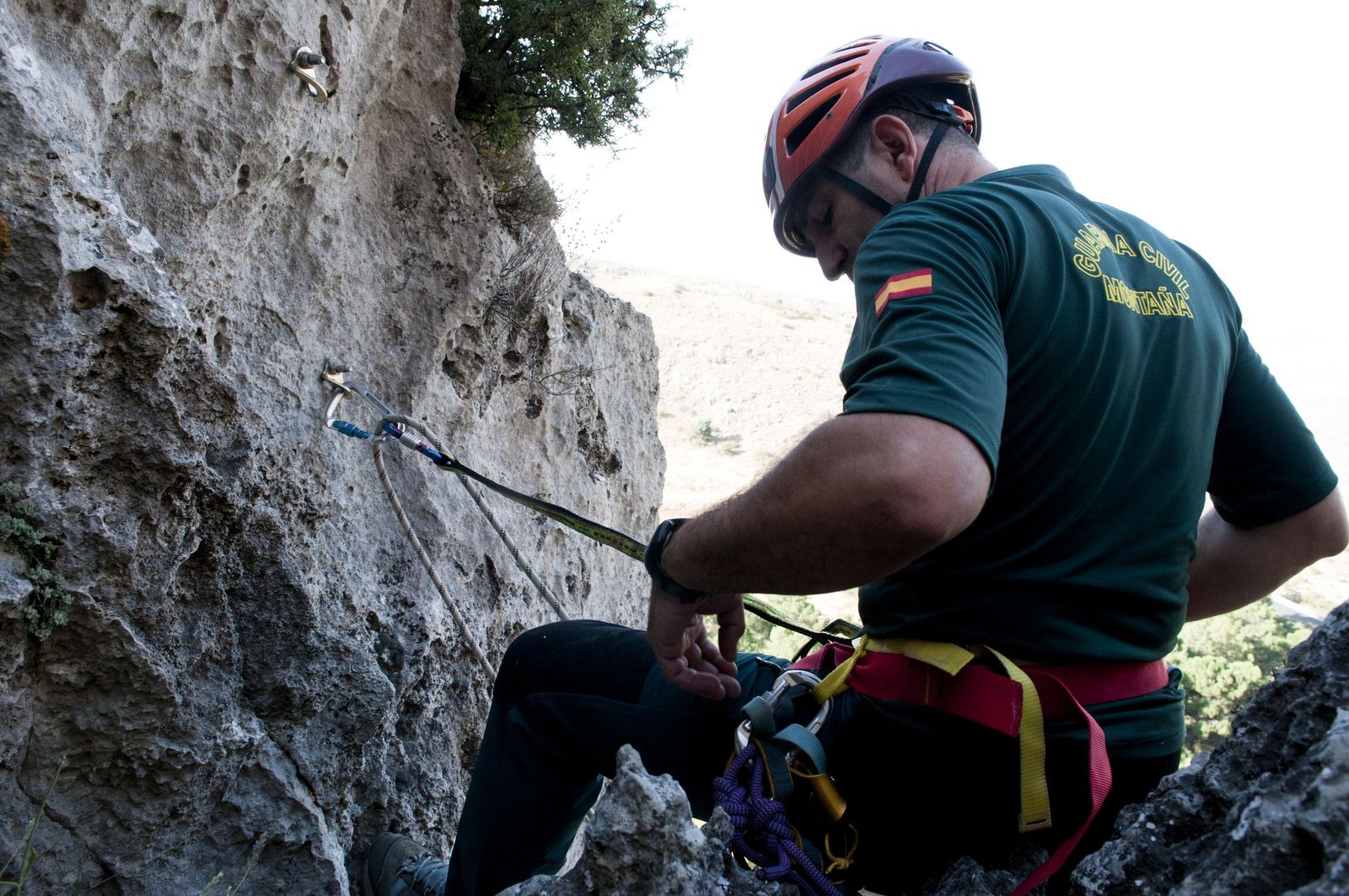 Imagen de archivo de un agente del Sereim de la Guardia Civil.