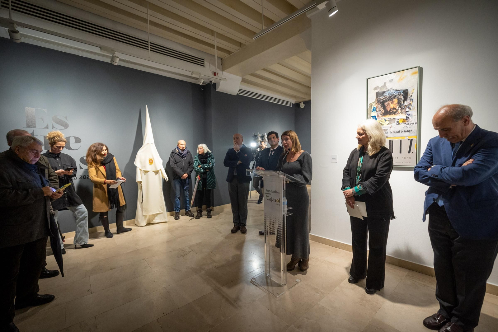 Imágenes de la exposición 'Estrenos' en Cajasol