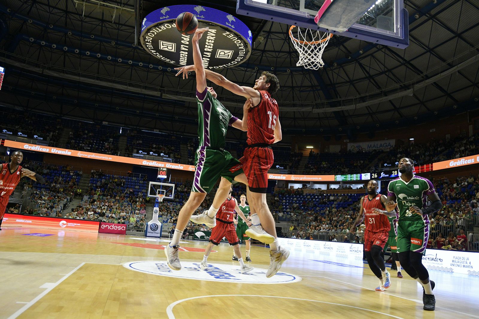 Las fotos del Unicaja Baloncesto - Montakit Fuenlabrada