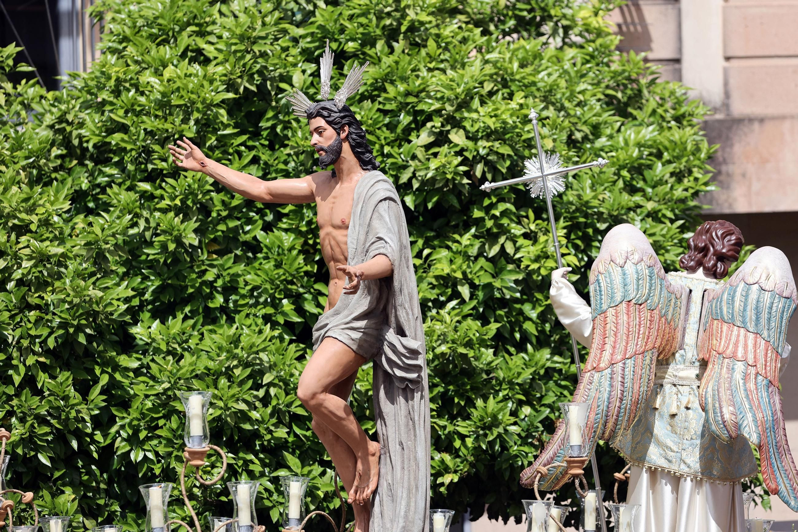 Imágenes de la Hermandad del Resucitado en el Domingo de Resurrección de Jerez 2025