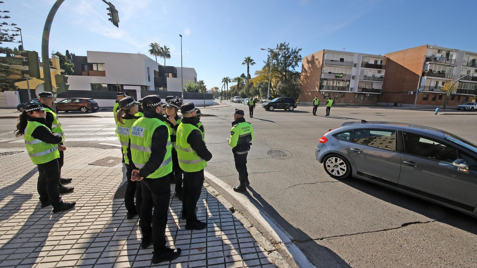 Así practican los nuevos Policias Locales de Jerez