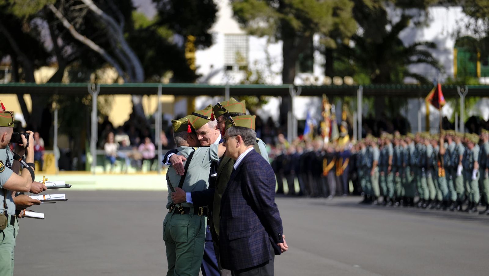 Conmemoración del Combate de Edchera en la Base Álvarez de Sotomayor de La Legión, en imágenes