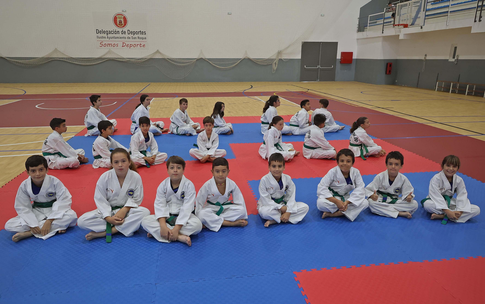 Imágenes de los exámenes de grado Taekwon - Do ITF en San Roque