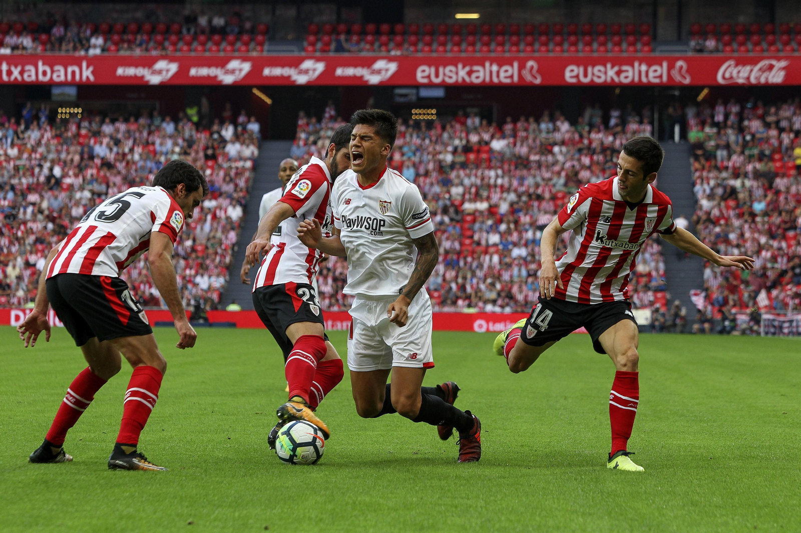 Las imágenes del Athletic de Bilbao-Sevilla FC
