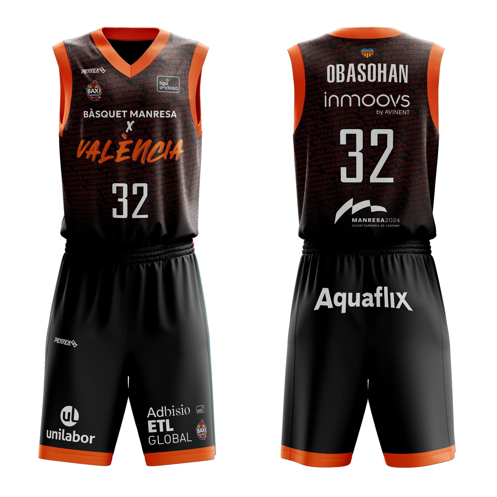 Equipación que usará el Baxi Manresa ante el Covirán Granada