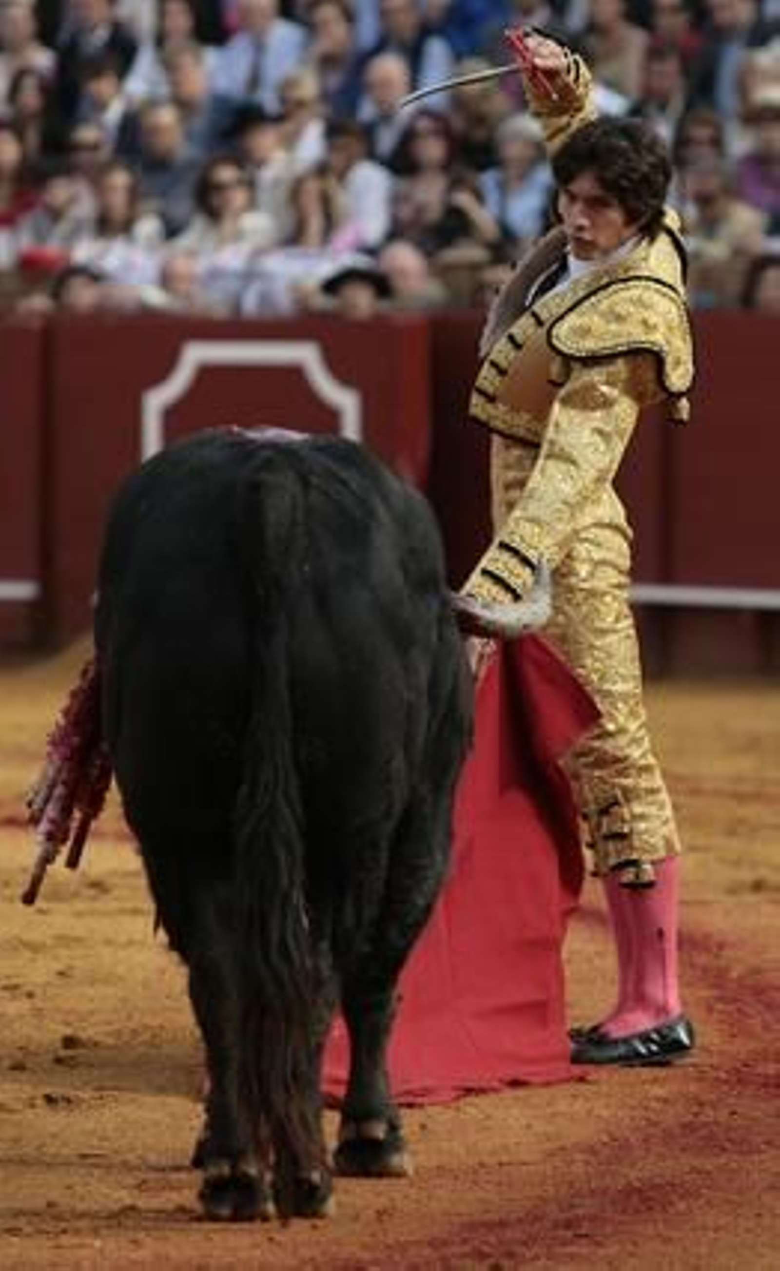 El diestro Sebastian Castella en su primera y única tarde de Feria.

Foto: Juan Carlos Muñoz