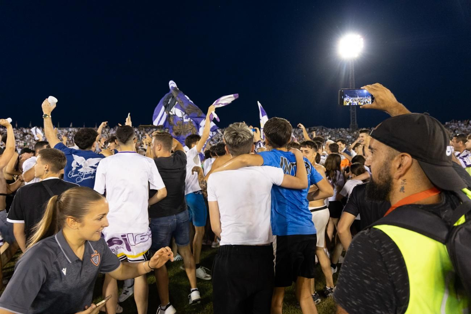 La celebración del Real Jaén.