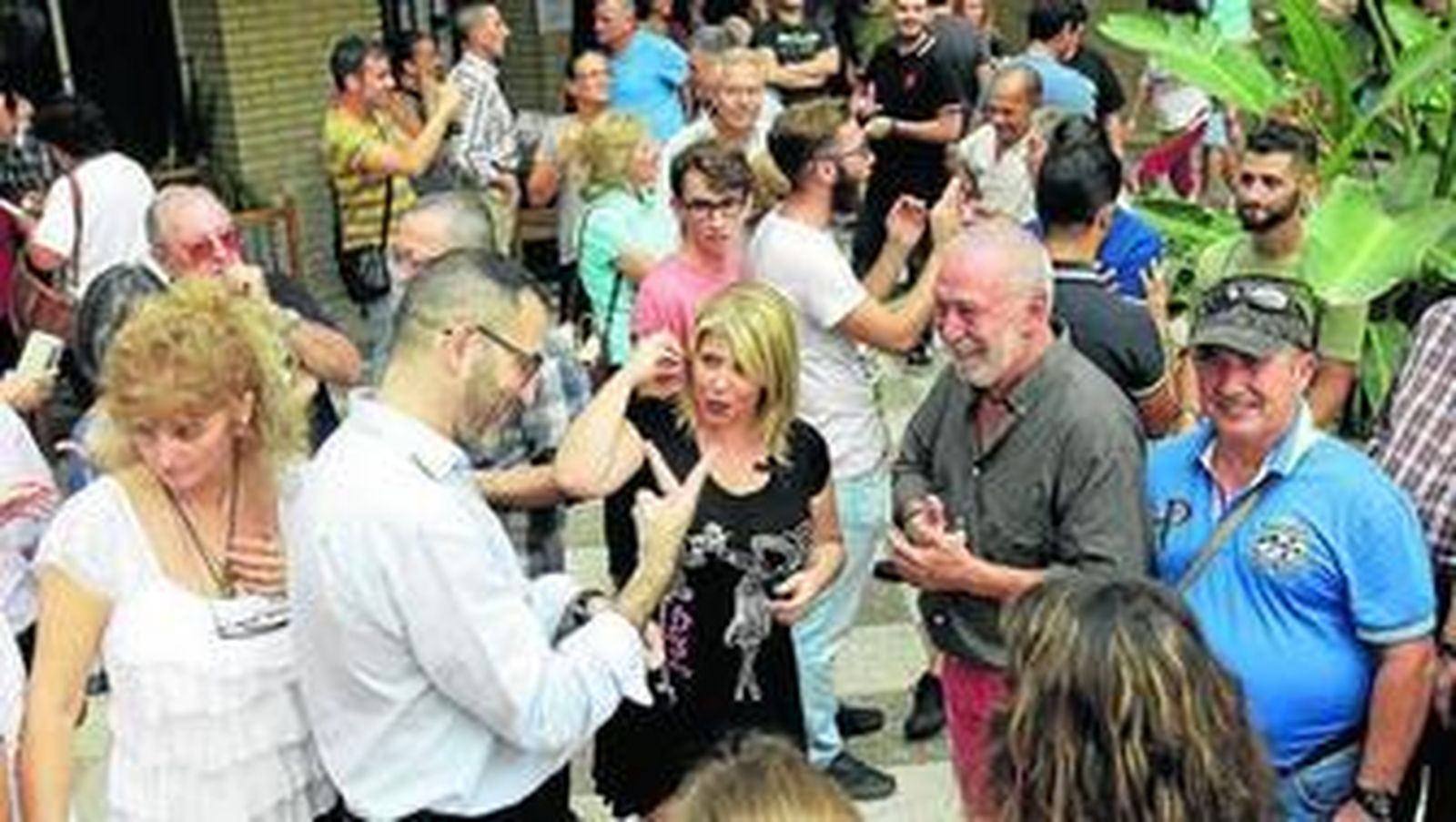 El presidente de la FAAS, Alfredo Gómez, en una reciente visita a Jerez.