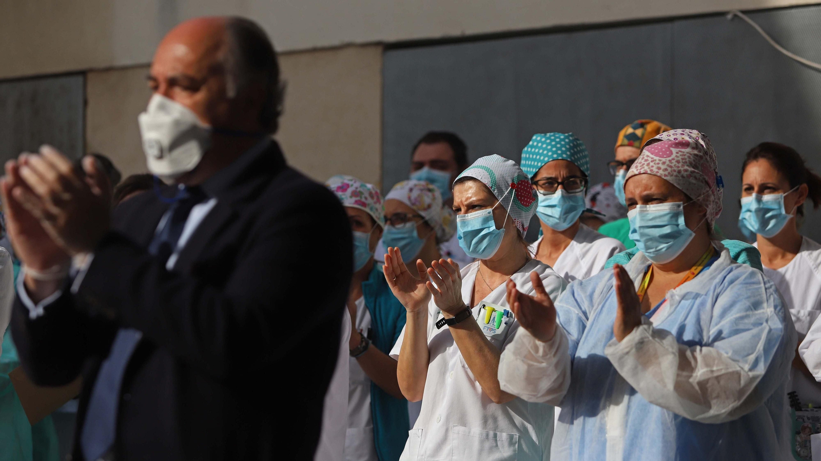 Homenaje a la primera sanitaria victima del COVID-19 en la provincia de Cádiz
