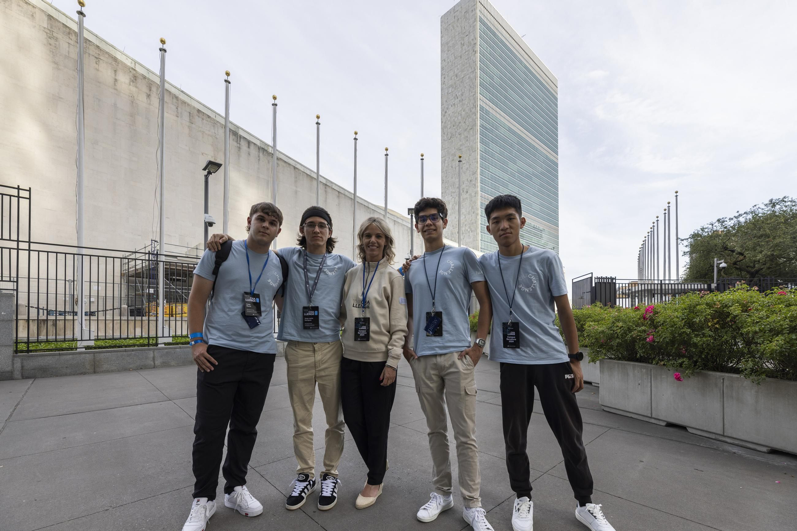Estudiantes granadinos visitan las Naciones Unidas