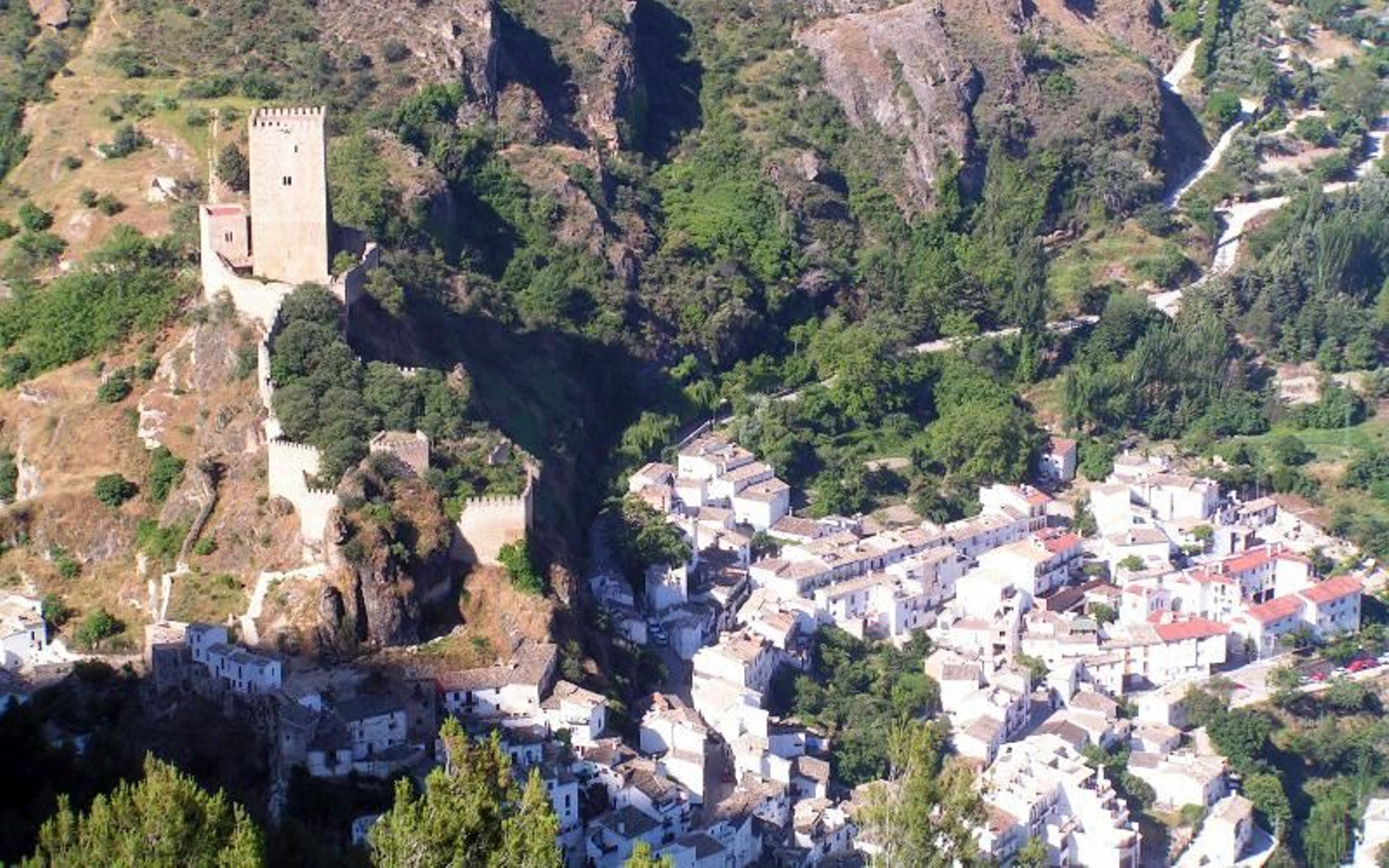 La Iruela a vista de pájaro. La Iruela a vista de pájaro.