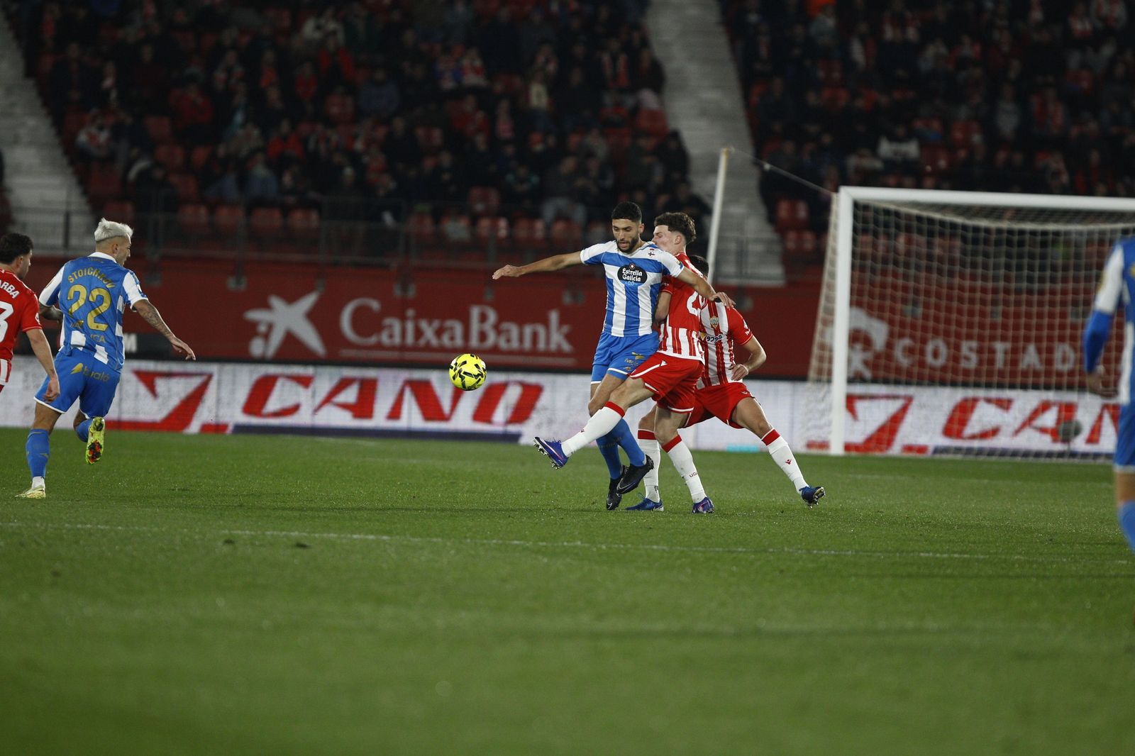 Las fotos del partido U.D. Almería - Deportivo de La Coruña