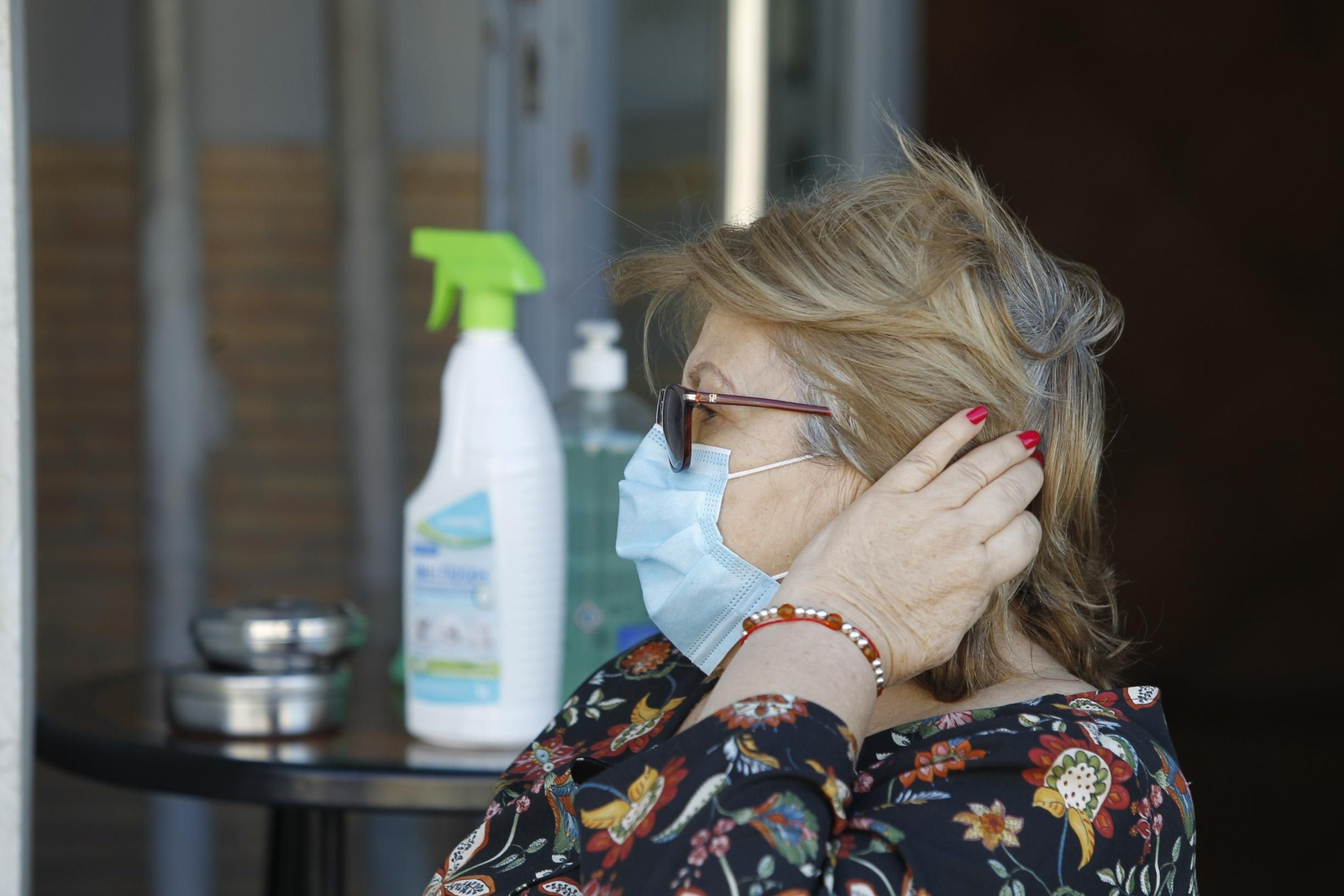 Primer día de apertura de la hostelería en Almería. Coronavirus-COVID-19