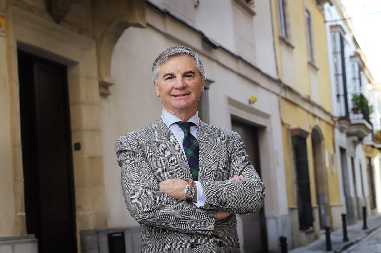 El nuevo presidente del comité local de Cruz Roja Española, Jesús Rodríguez.