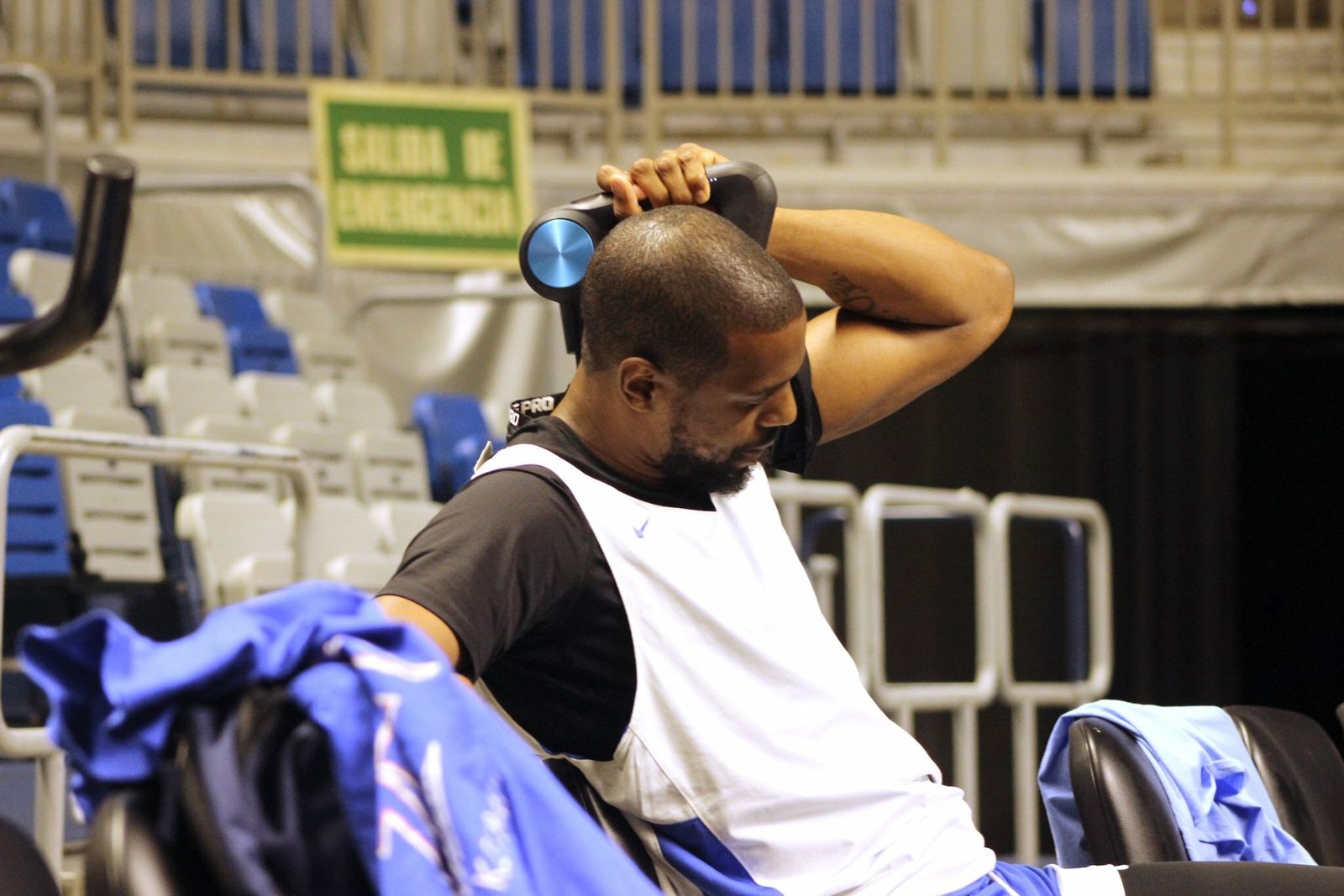 Las fotos del Zenit de Joan Plaza entrenando en el Martín Carpena