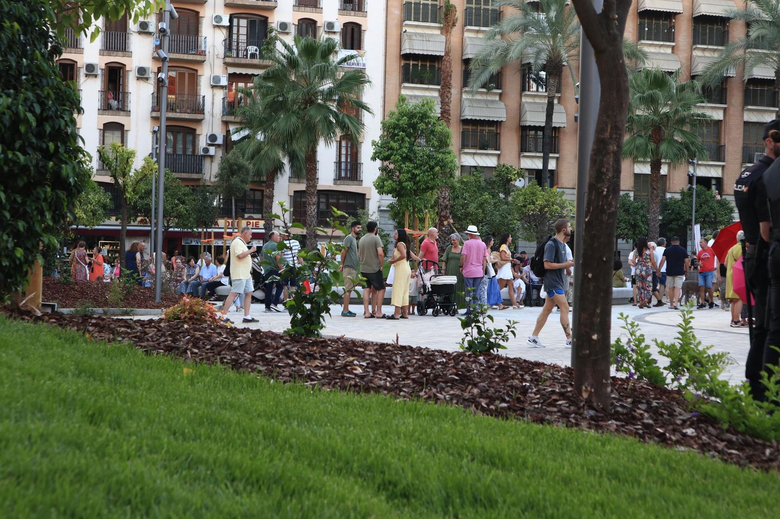 Inauguración de la Plaza de La Merced de Huelva en imágenes