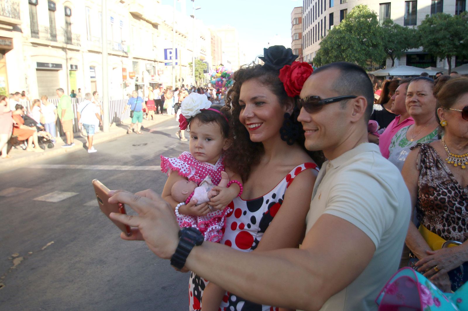 Fotogalería de la Batalla de Flores. Feria de Almería 2019