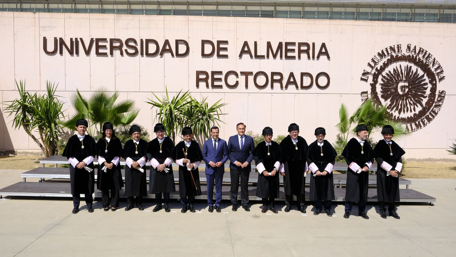 El Presidente de la Junta Juanma Moreno, inaugura el curso universitario andaluz en Almería