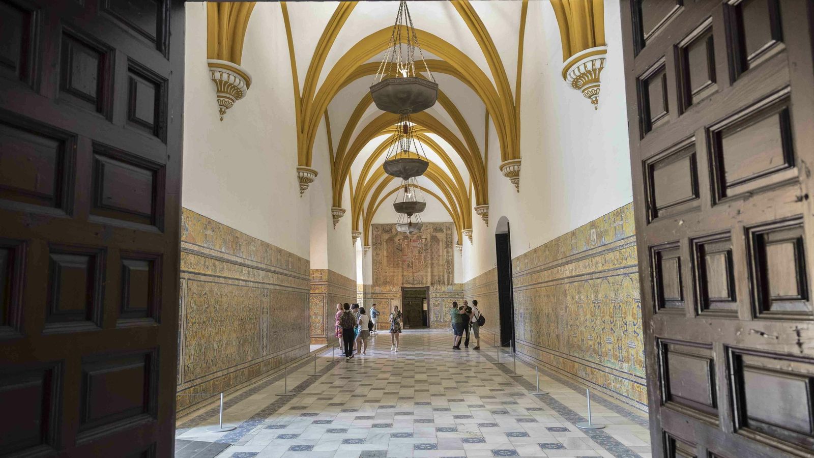 El Salón de Bóvedas, una de las estancias en las que se actuará.