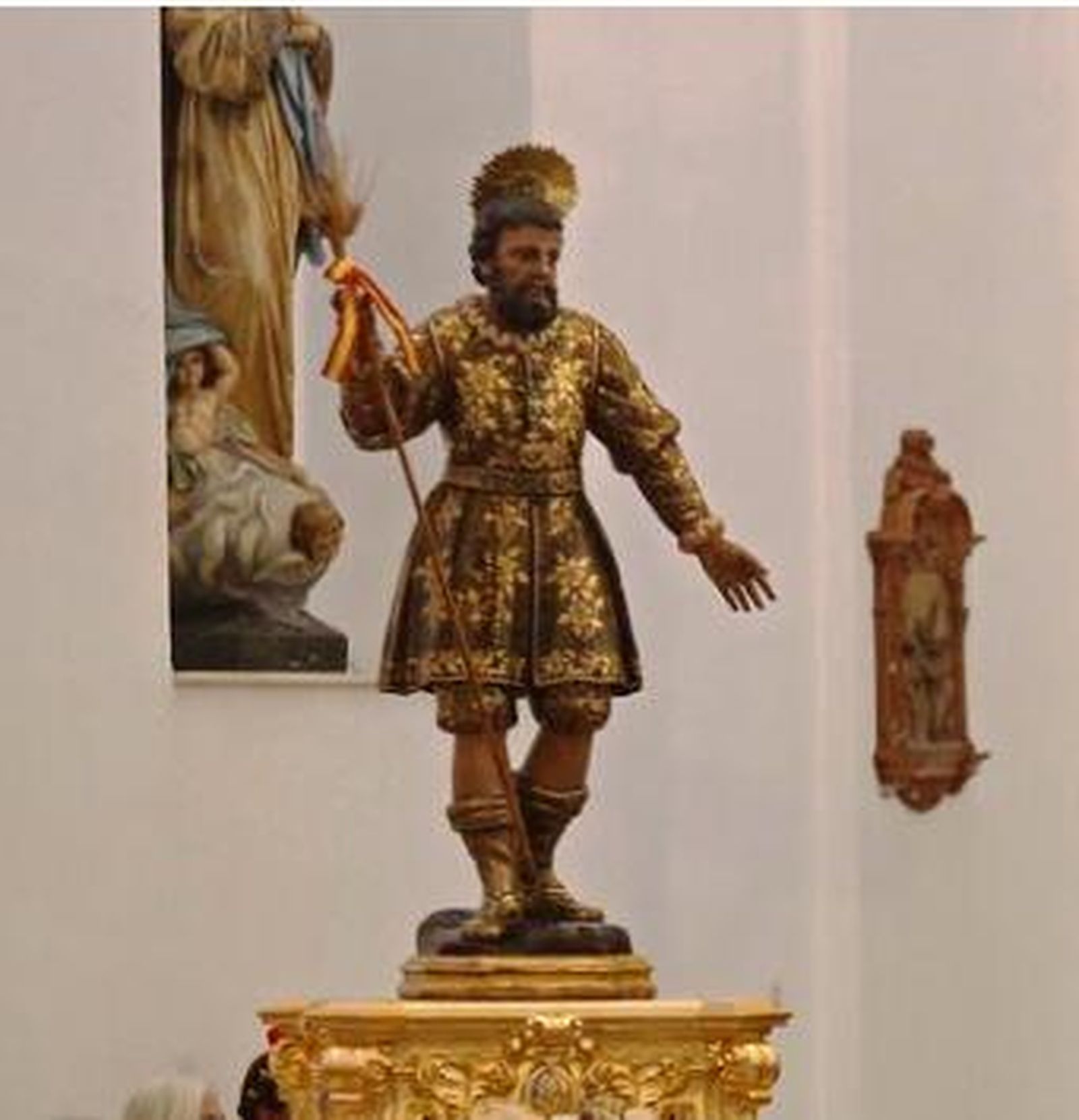 La imagen de San Isidro en Los Barrios.