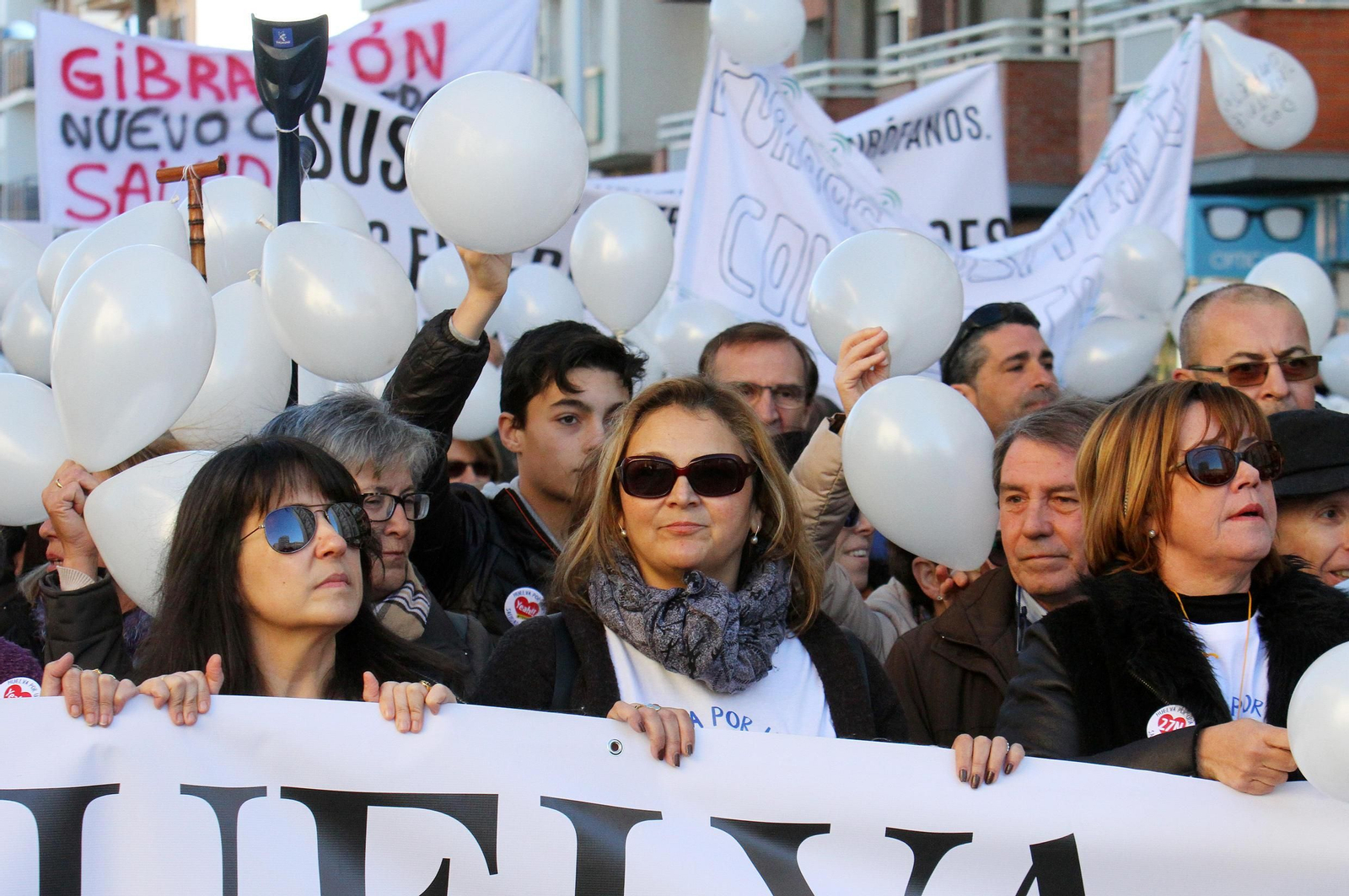 La marea blanca, en Huelva