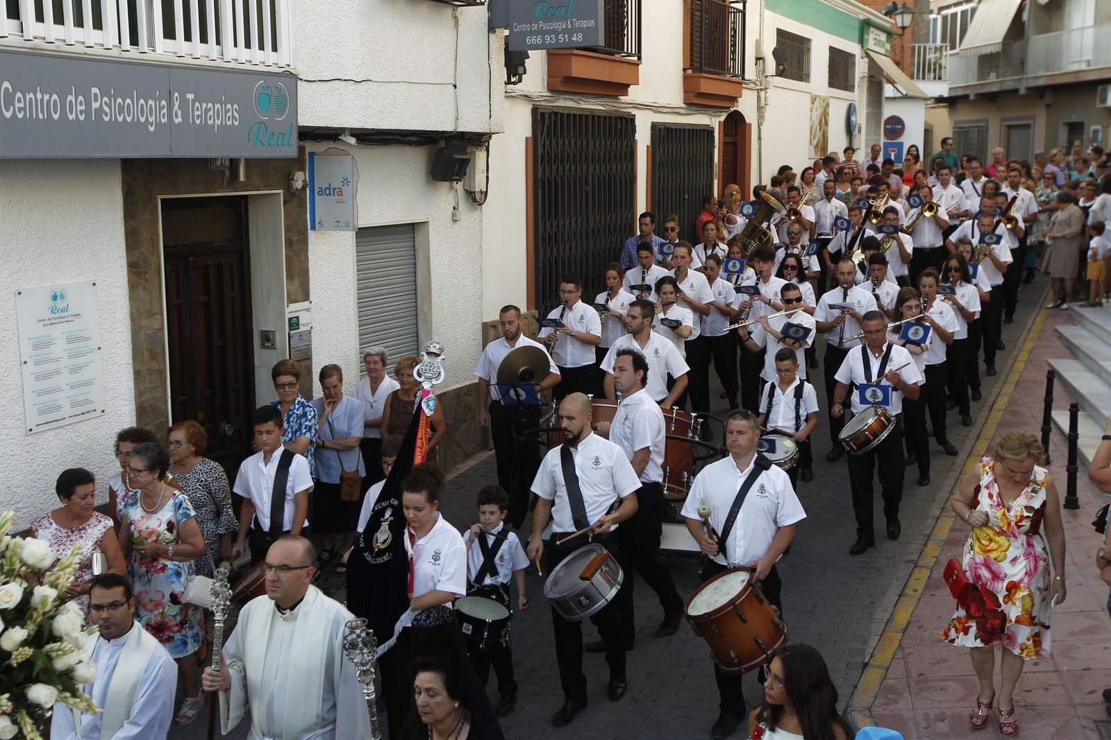 Procesión de la Virgen del Mar en Adra