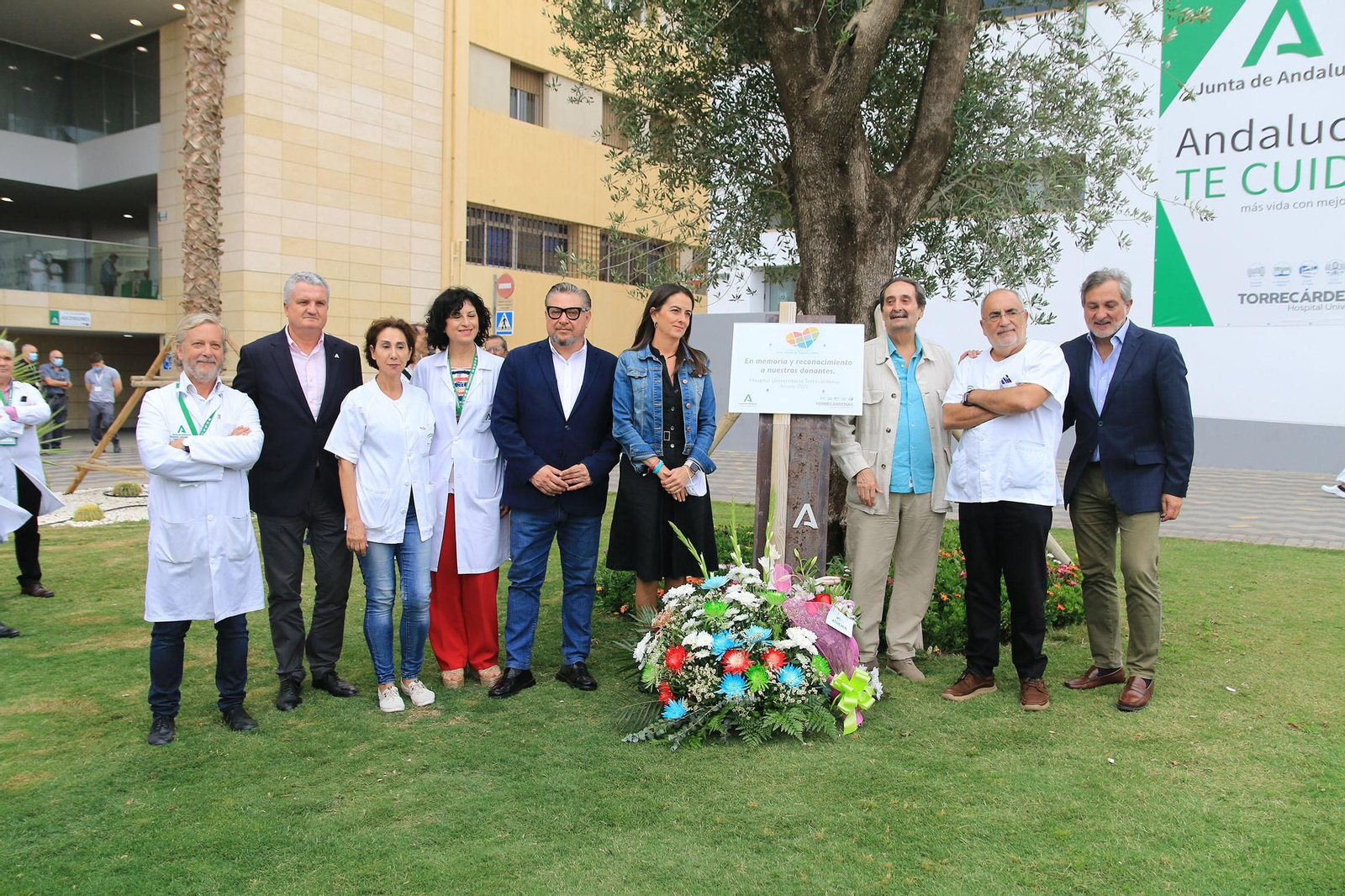 Homenaje a los donantes de Órganos en el Hospital Torrecárdenas