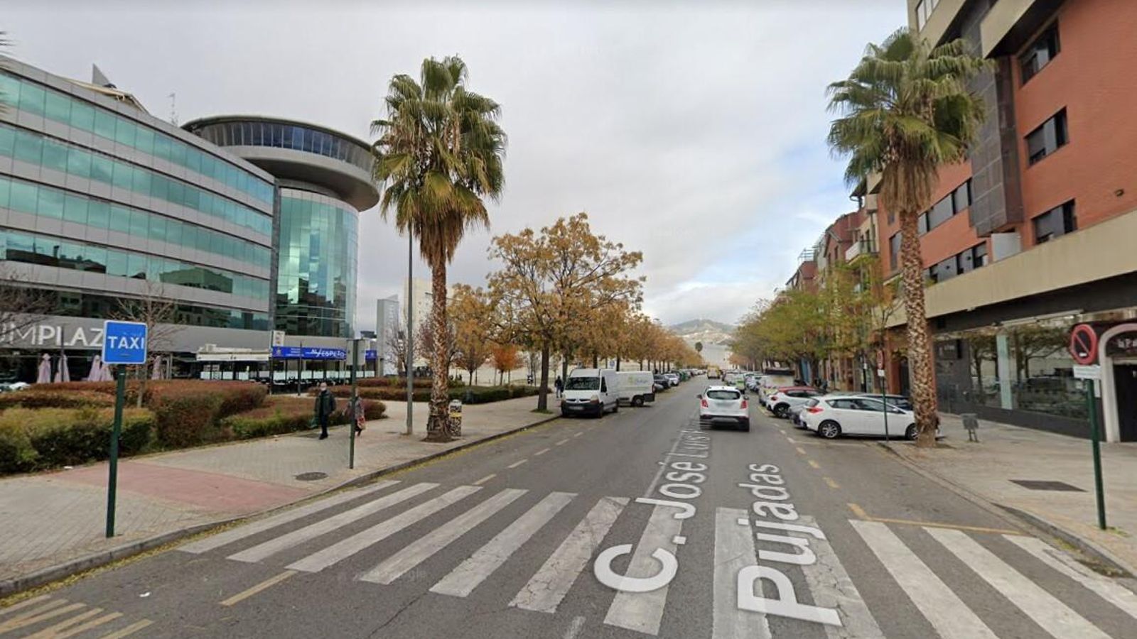 Estado actual de la calle Pérez Pujadas.