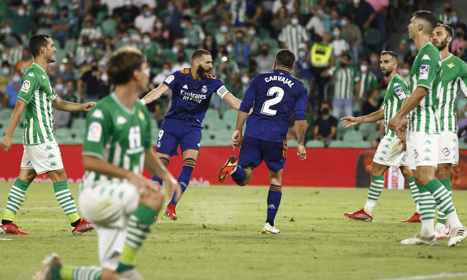 Las imágenes del Betis-Real Madrid