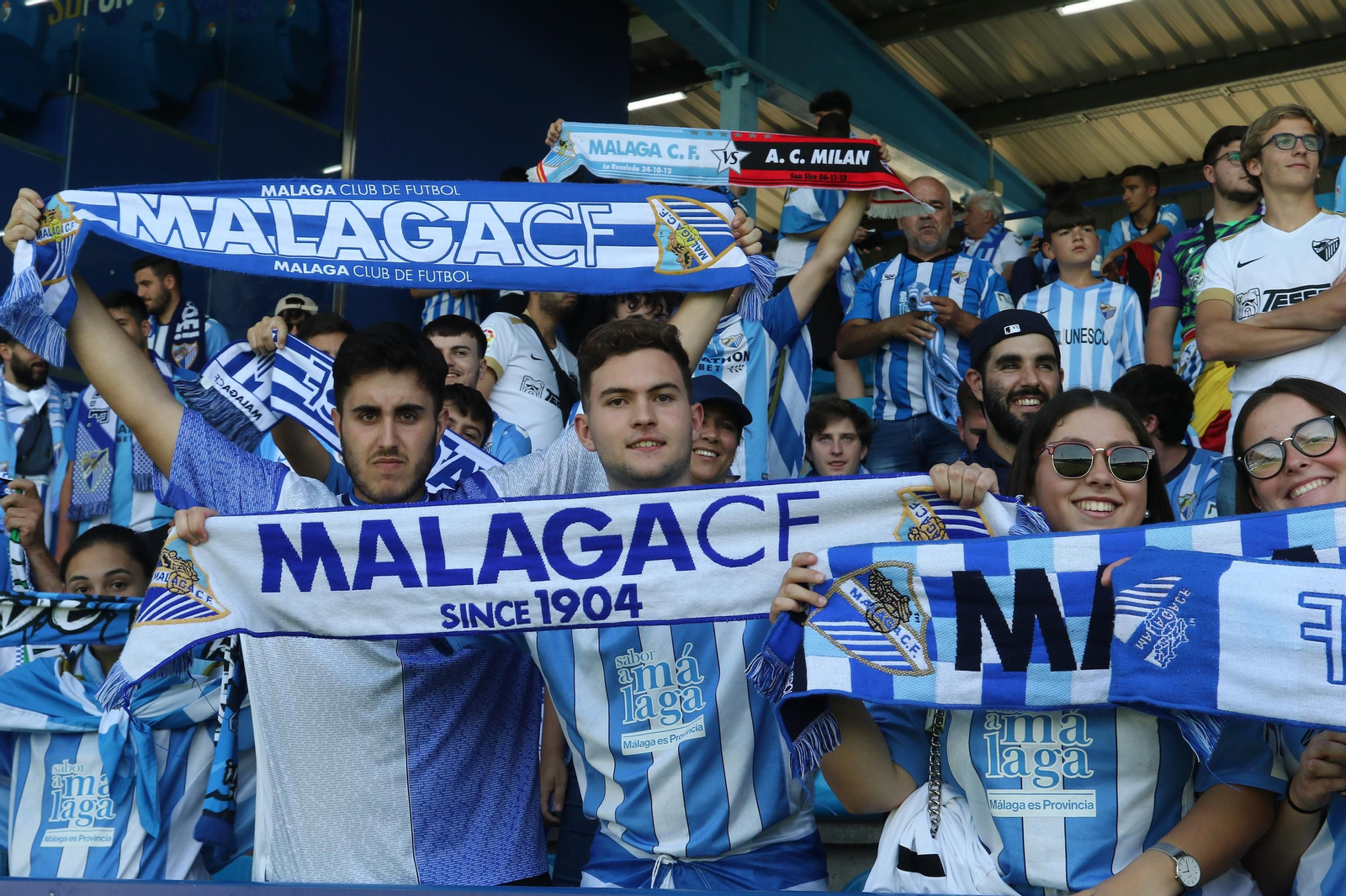 El Ponferradina-Málaga CF, en fotos