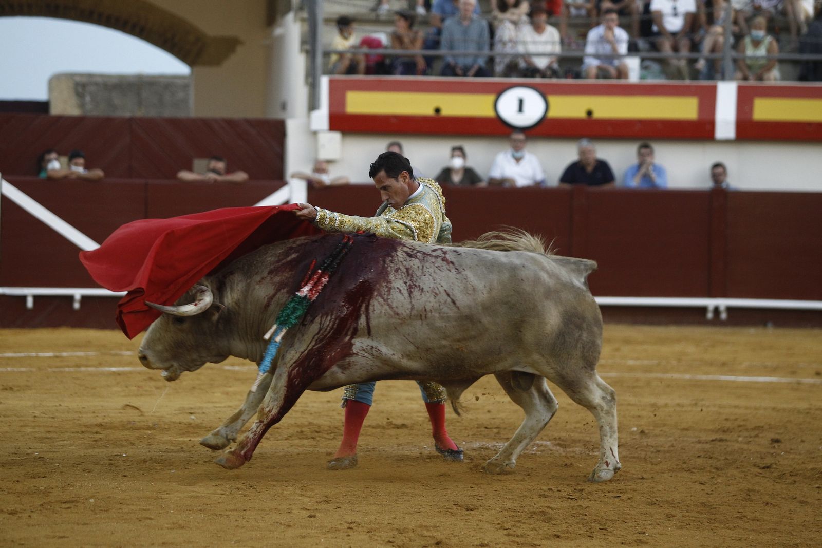 Corrida de toros del diestro Jesús de Almería en Vera.