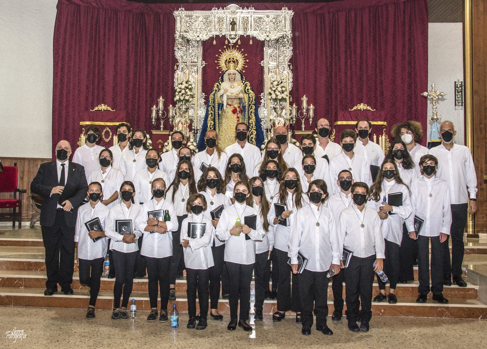 La Escolanía Salesiana María Auxiliadora.