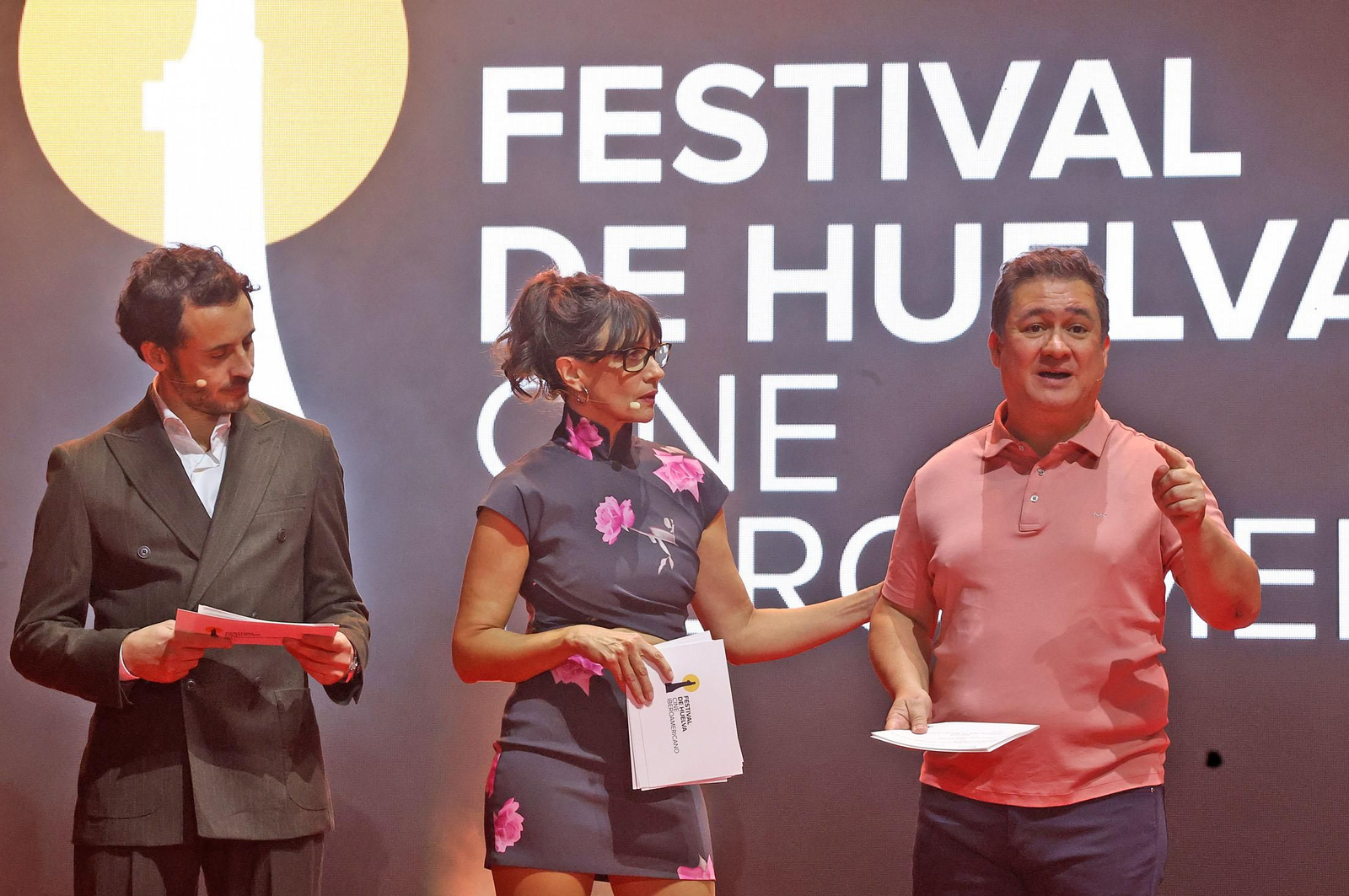 Imágenes de la gala inaugural de la 50 edición del Festival de Huelva Cine Iberoamericano