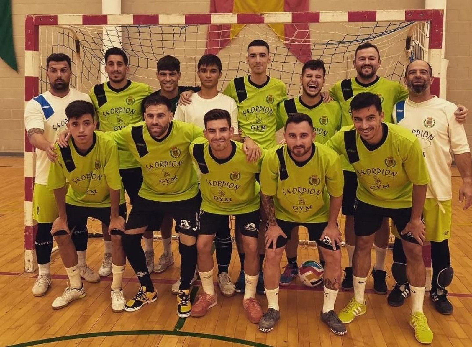 El Gym Scorpion, conjunto vencedor de la Copa de España de la ANFS.