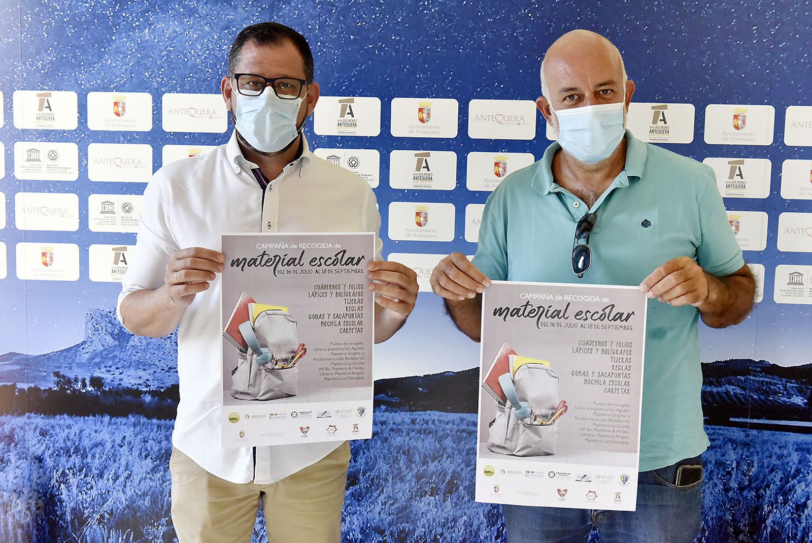 Presentación de la campaña solidaria.