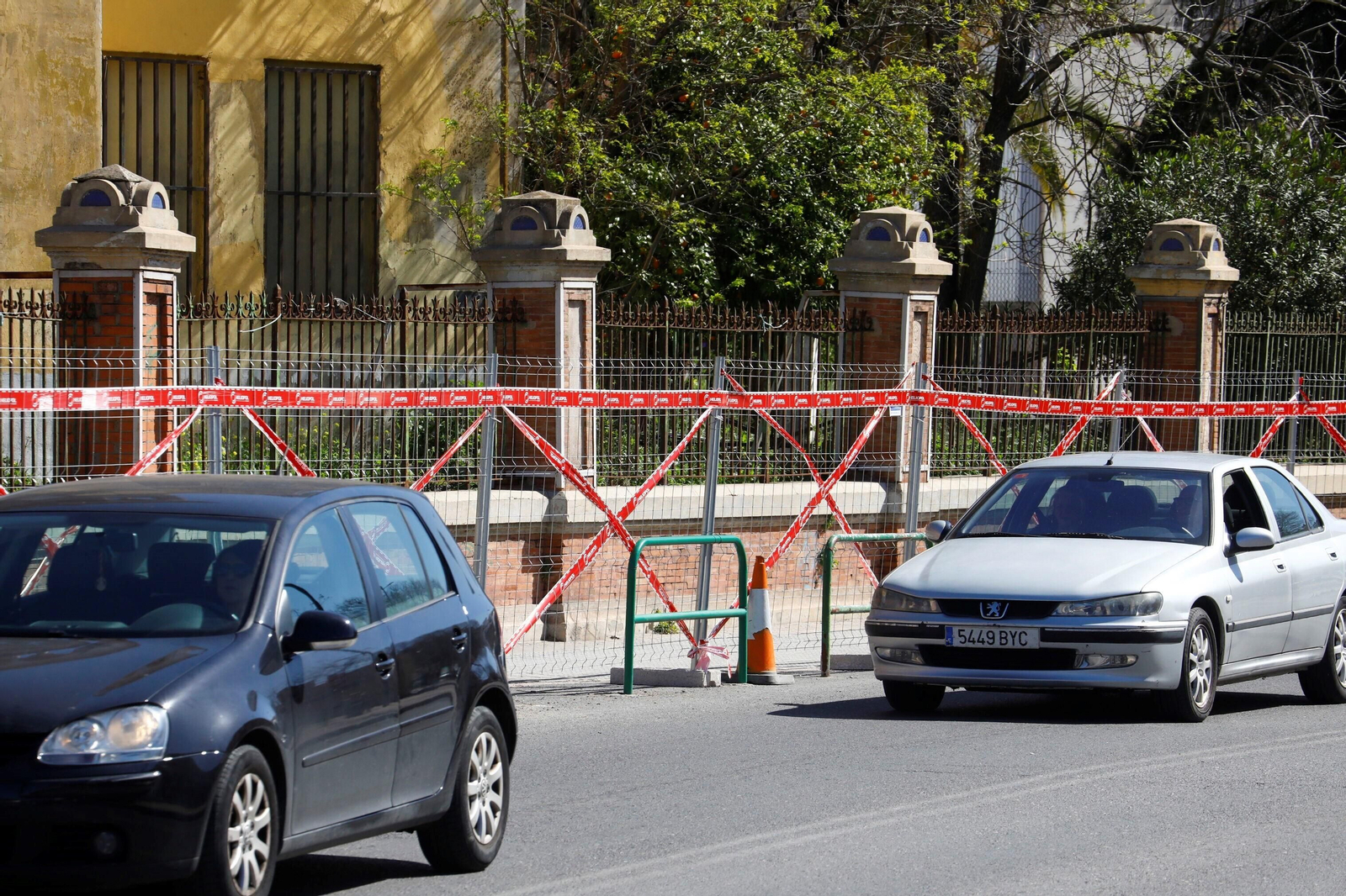 El comienzo de las obras de la segunda fase de la ronda del Marrubial de Córdoba, en imágenes