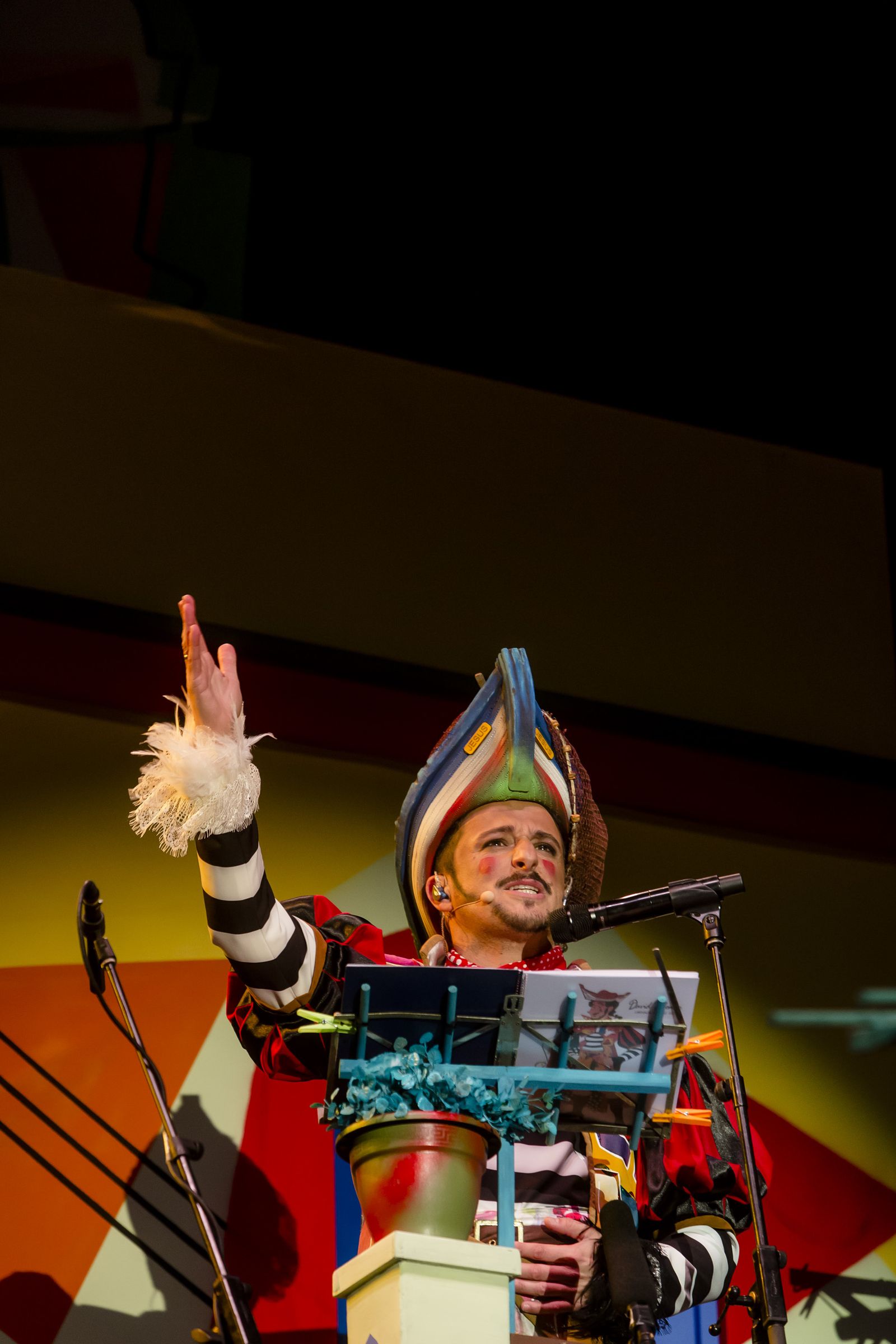 Las imágenes del pregón del Carnaval de David Palomar