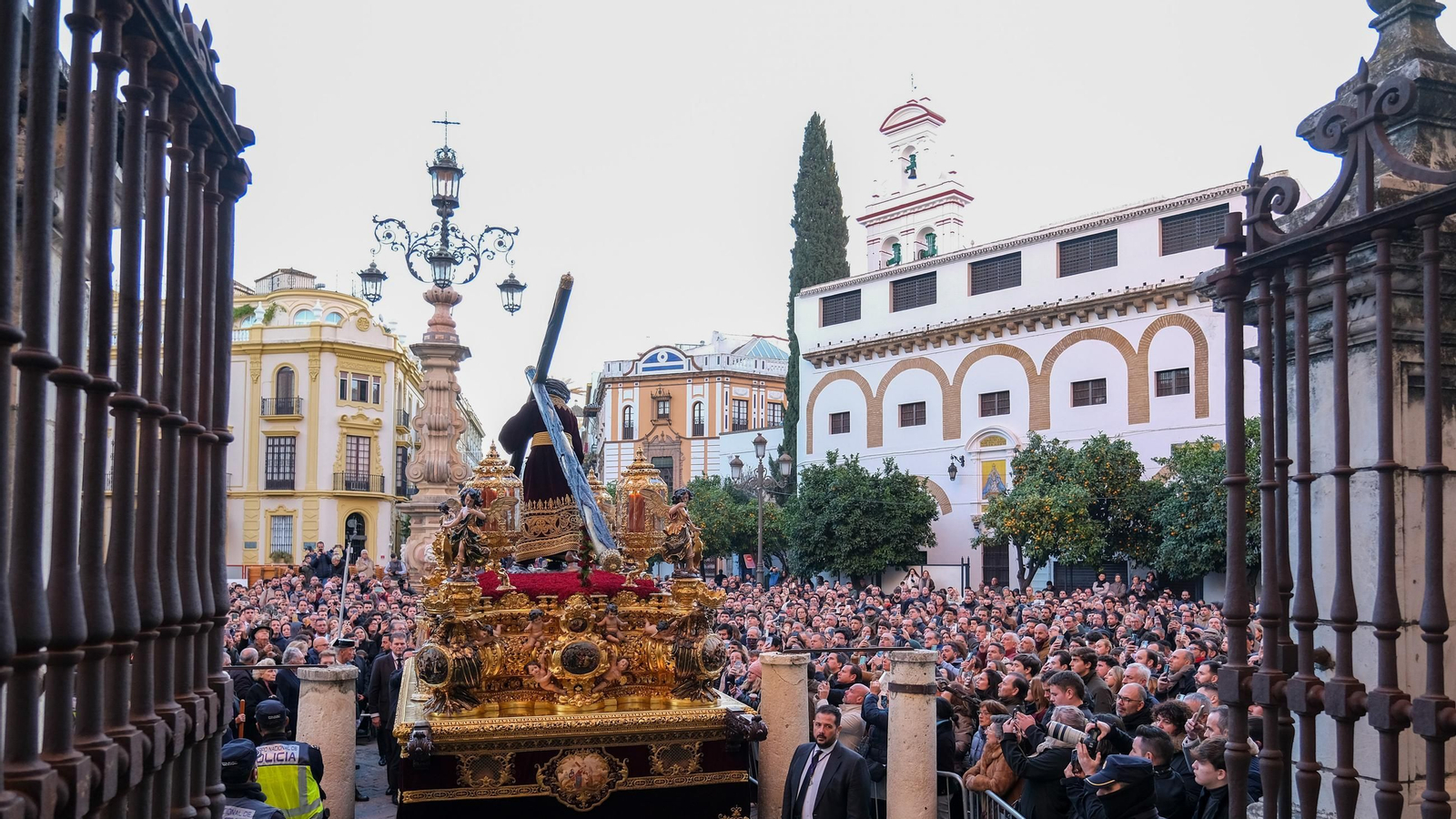 Imágenes del traslado del Gran Poder a la Catedral